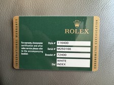 VINTAGE GENUINE ROLEX 116400