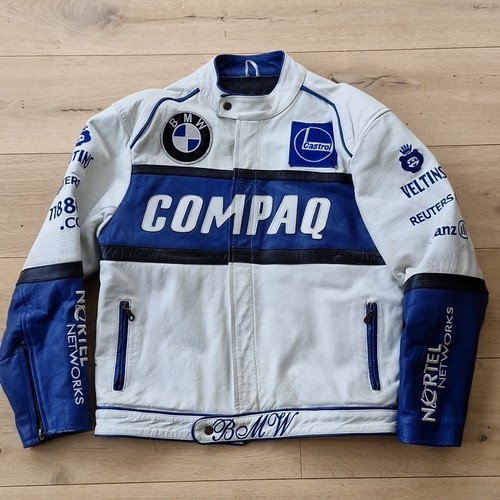 Bmw racing leather jacket - racing,