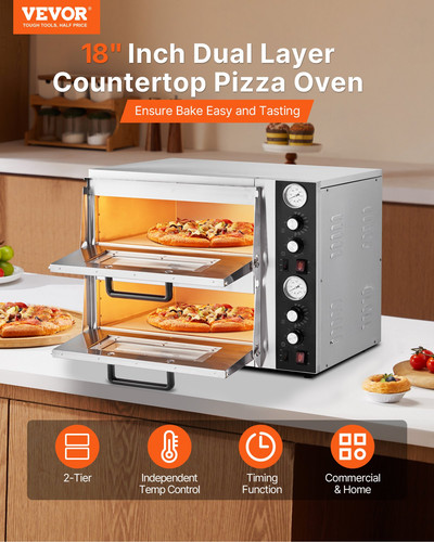 Pizza oven electric - electric,, 18"