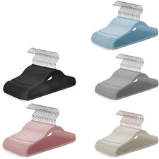 Kidoola 20 Velvet Baby Hangers - For Infants & Toddlers, Unisex Up to 24 Months