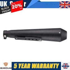 440MM black motorcycle exhaust