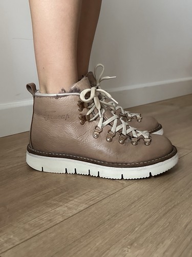 Fracap womens boots beige - boots,