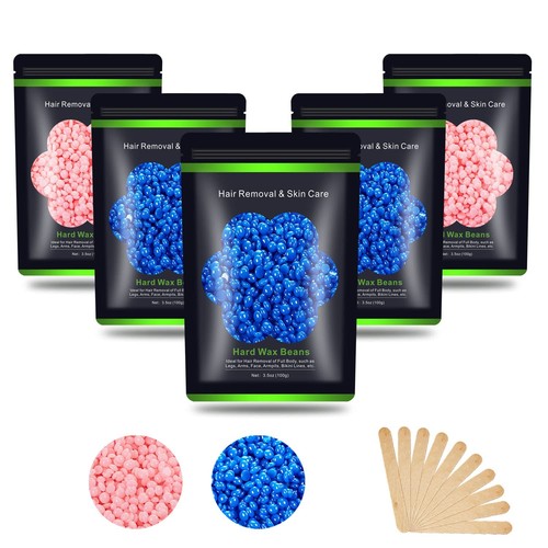 Wax for hair - removal, face