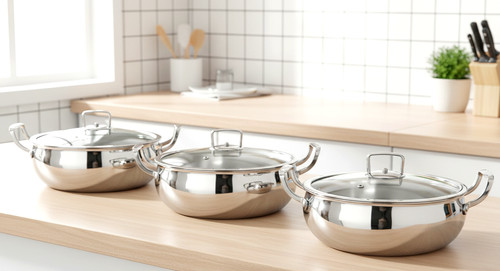 Stainless steel triply shallow - triply,