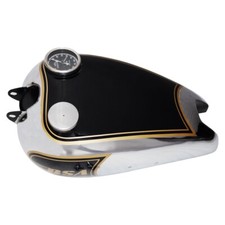 Petrol Fuel Tank + Cap Black &