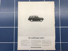 1968 VW  SQUAREBACK Print Ad