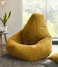 Jumbo Cord Beanbag Chair Large
