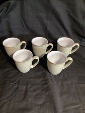 Denby Linen Curved Coffee Mugs set of 5 (2nd)