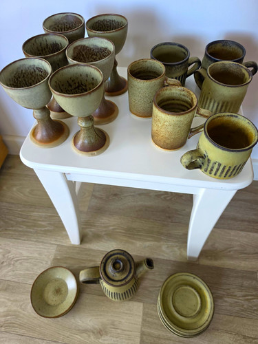 Vintage tremar pottery - pottery, coffee