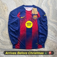 🚨 LAST ONE | Barcelona FC Nike 2025/26 Home T-Shirt | Free Shipping 🚛⭐️ | M ✅