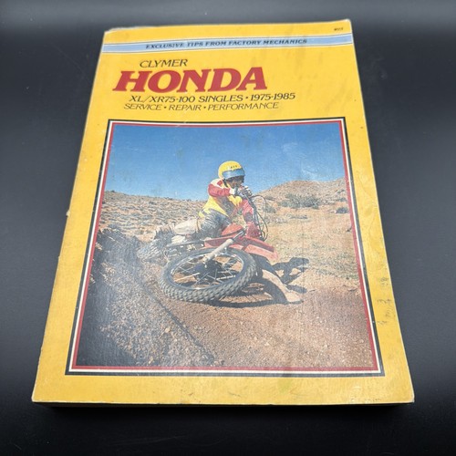 Clymer honda xr75 xr80 - honda,