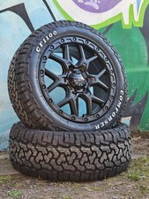4 x 18" Swamper All Terrain alloys package tyres fit Ford Transit Custom 24- Blk