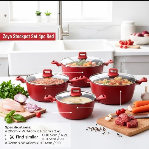 Zoya aluminum non stick stock - aluminum,