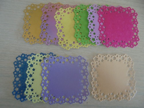 Bright coloured card - 10,