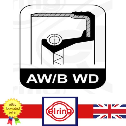 Wheel hub shaft seal for - hub,