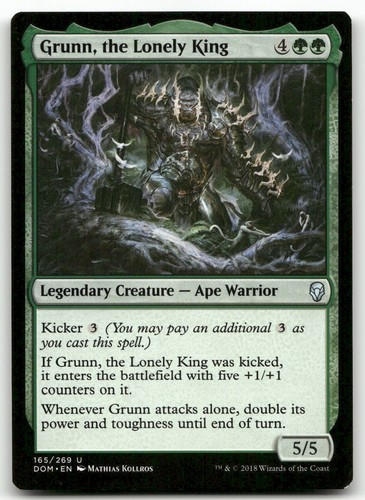 Grunn the lonely king 165 - grunn,, #165