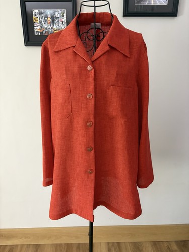 Michel ambers orange jacket - jacket, in