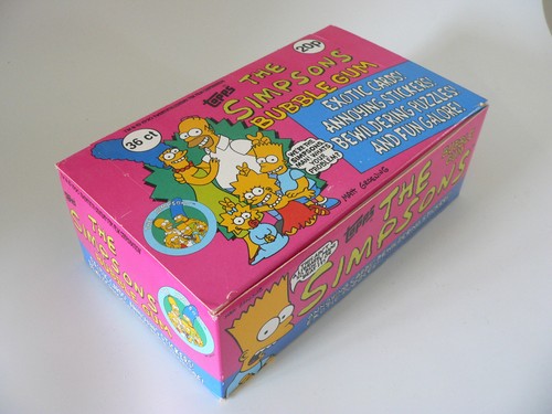 1991 topps ireland simpsons - topps, uk