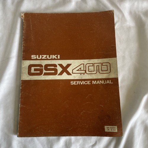Genuine suzuki gsx 400 - genuine,