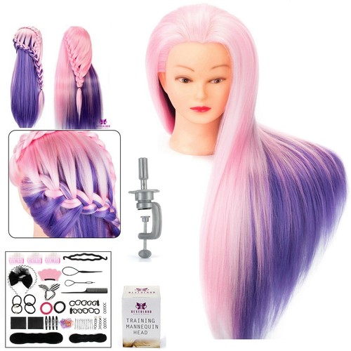 Training head hair - 24'',