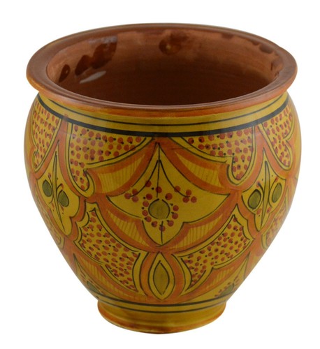 Flower pot moroccan spanish - pot,