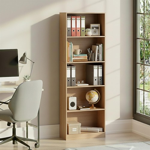 Tier wooden bookcase - 5,