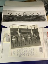 Shackleton AEW2 RAF Base Photograph of plane and whole base crew or flight crews