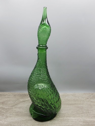 Mcm empoli italy green glass - empoli,