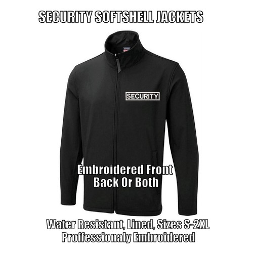 Security softshell jacket - security,