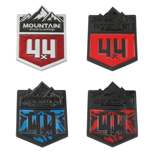 Metal jeep 4x4 mountain - 3d,