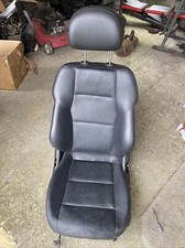 Mercedes W203 2000-2007 Passenger Side Leather Black Seat Avantgarde Classic