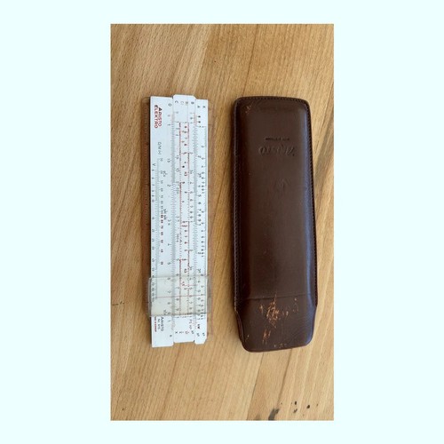 Slide rule lot - slide,