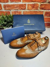 MENS HERRING HENLEY UK 9F TAN