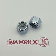 BSW (Whitworth) Nyloc Nut BZP 1/4" 5/16" 3/8" 7/16" 1/2" 5/8" 3/4" 7/8" 1"