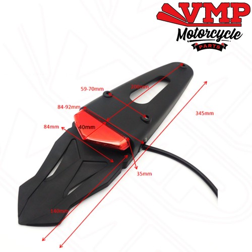 Led rear brake tail light - rear,