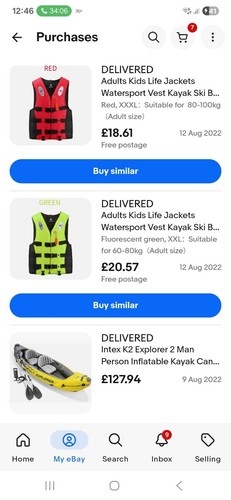 Seats inflatable kayak intex - 2,