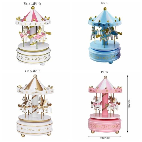 Merry round music boxes - merry-go-round,