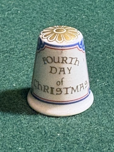 Spode thimble forth day - thimble,