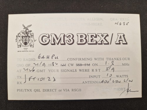 1982 gm3bex a radio - -, gm3bex/a