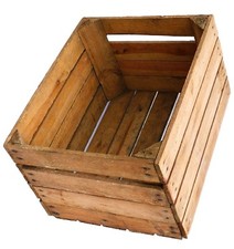 Wooden Apple Crates, ideal storage boxes/display