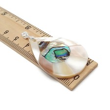 Abalone Necklace Paua Teardrop