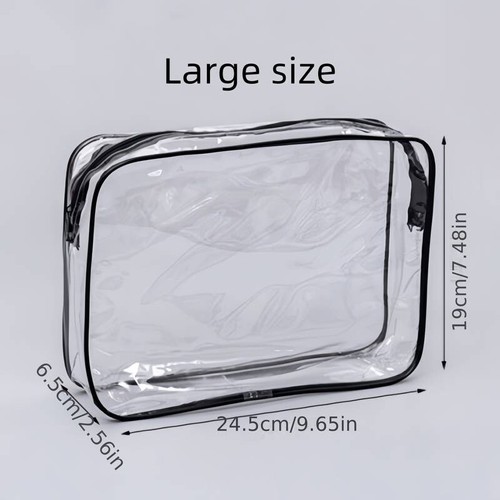 Clear toiletry cosmetic - clear,