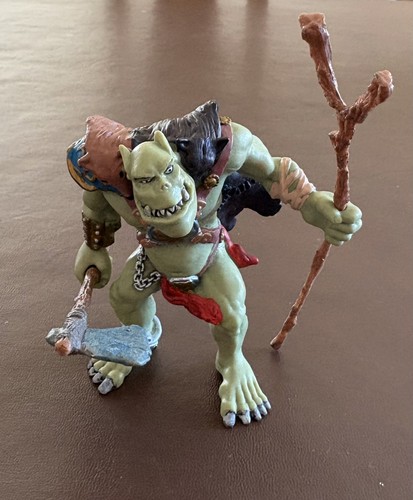 Vintage papo green orc ogre - vintage,