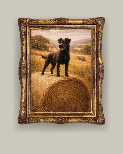Patterdale terrier print - patterdale, –