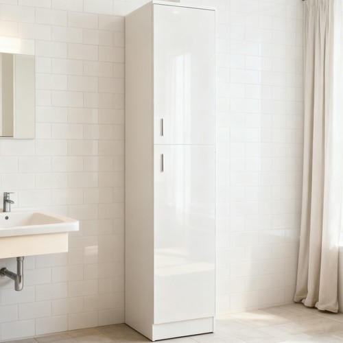Bathroom high tier cabinet - bathroom,