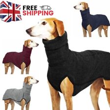 Pet Dog Winter High Collar Jumper Sweater Greyhound Whippet Clothes Lurcher Coat