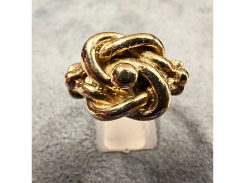 9ct knot yellow gold - knot,