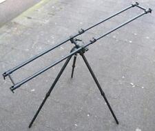 Behr Rod Pod Deluxe in Black Aluminum for 3 Rods and Extendable Feet