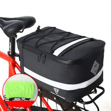 8 or 15L Bike Pannier Bag Waterproof Bicycle Rear Bag Cycling Trunk Bag Small