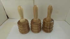 masonic lodge set mauls hand made 8" tall in oak and ash